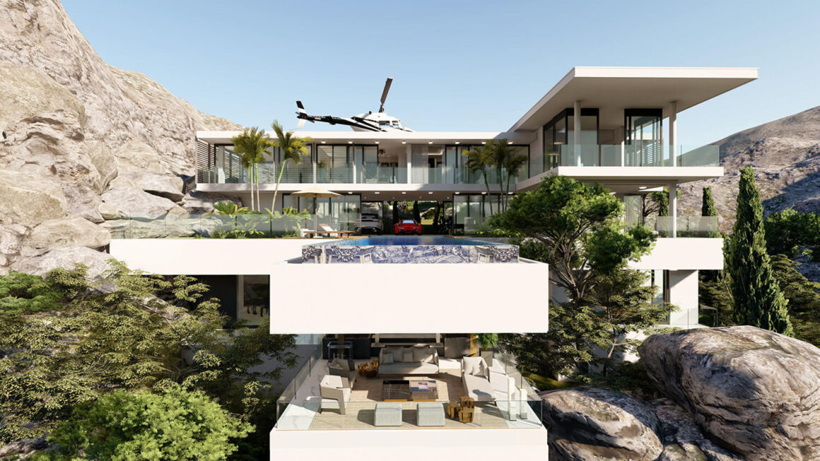 $15 Million Dream Island Mansion Villa In Exceptional Capri $15 million island mansion in Capri