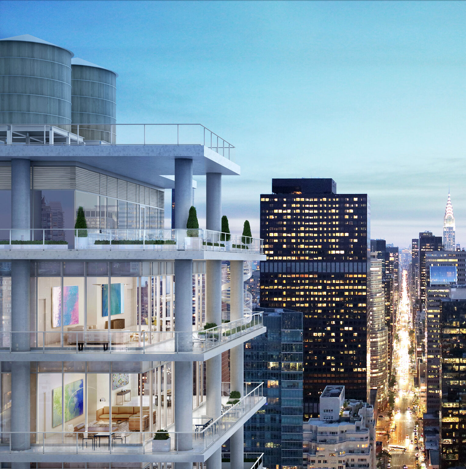 Penthouse 33, The Midtown East Penthouse Living