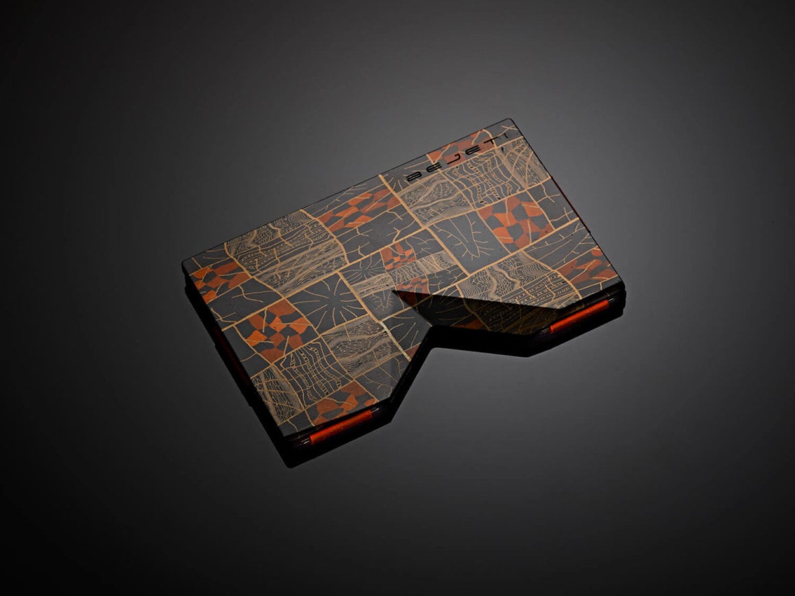 The Articifer Mosaic Damascus Bejeti Ultra Luxury wallet