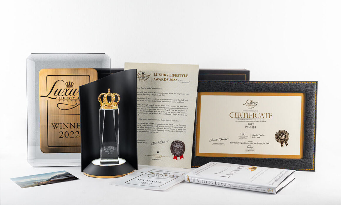 Winners Kit from Luxury Lifestyle Awards