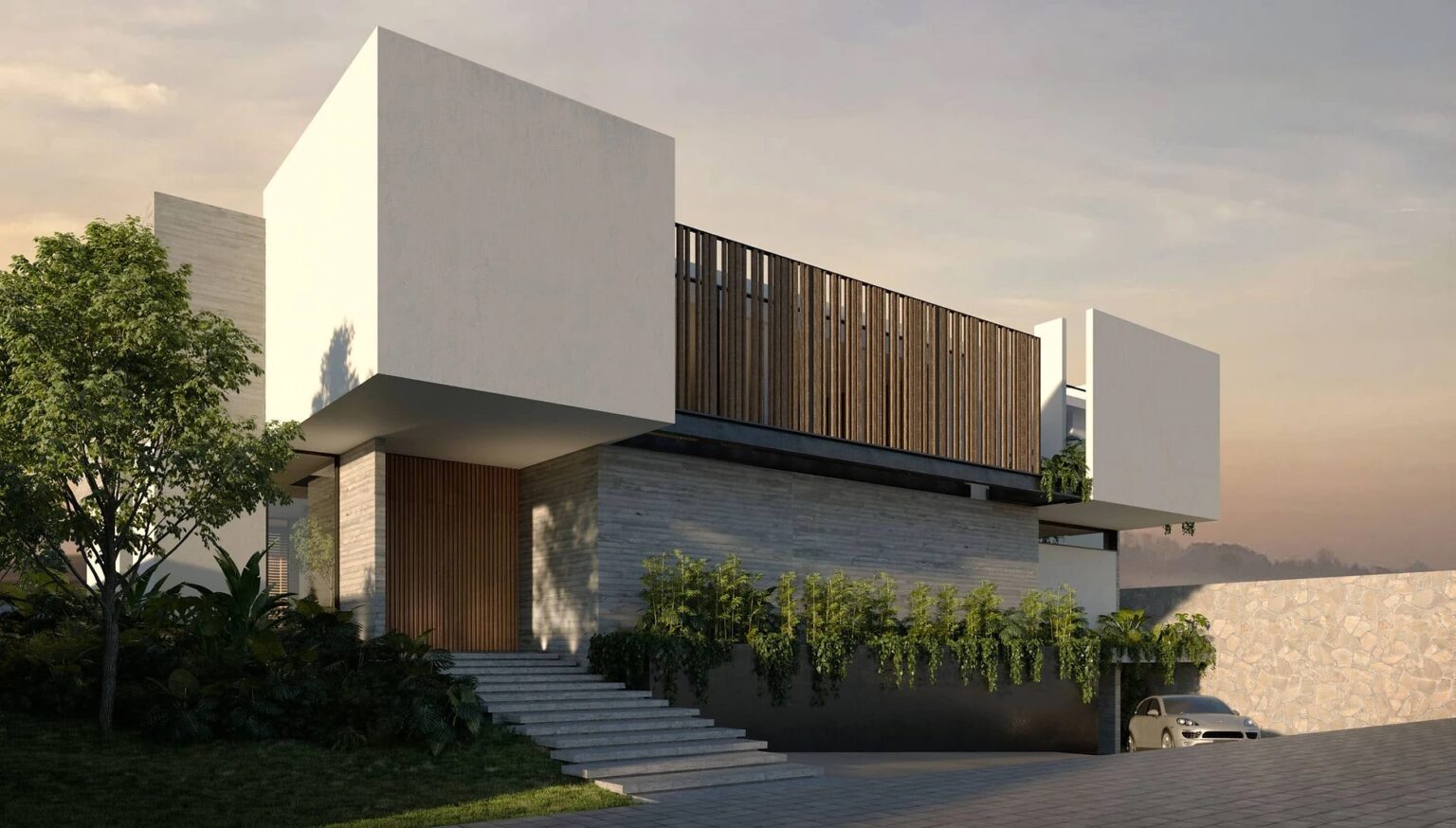 HAC Arquitectura: Where Luxury Meets Nature’s Embrace in Contemporary Design Ayamonte fachada_frontal, HAC Arquitectura