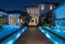 JKM Lighting Design Sets New Standard In Luxury Lighting JKM Lighting Design Court Yard project