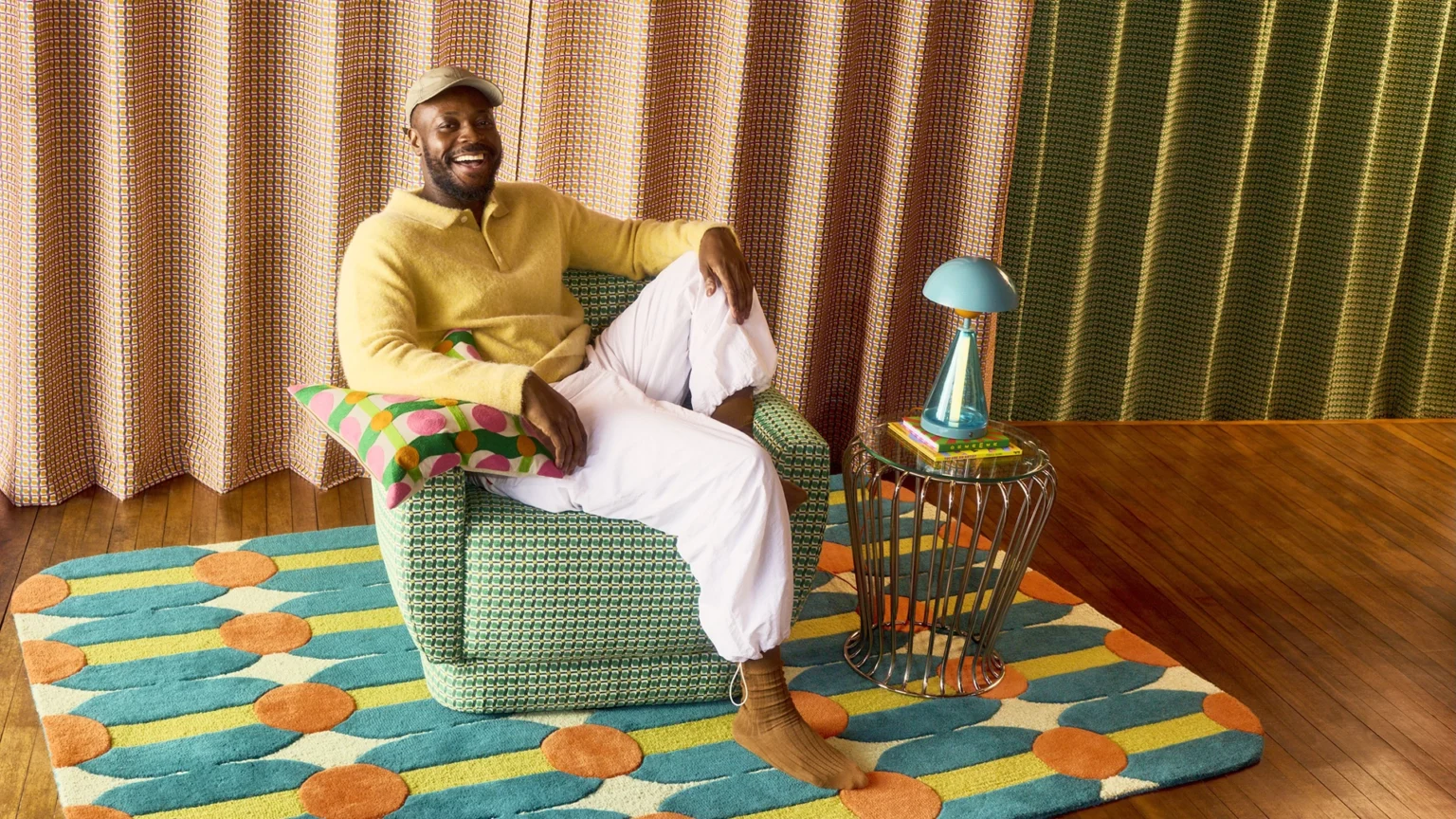 Yinka Ilori Brings His Joyful Language Home A Dunelm and Yinka llori