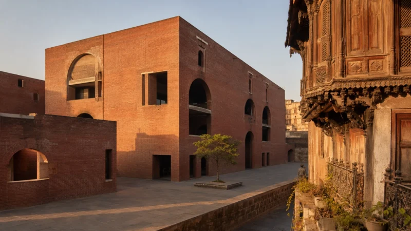 Ahmedabad, India architectural destination. AI Image by ChatGPT