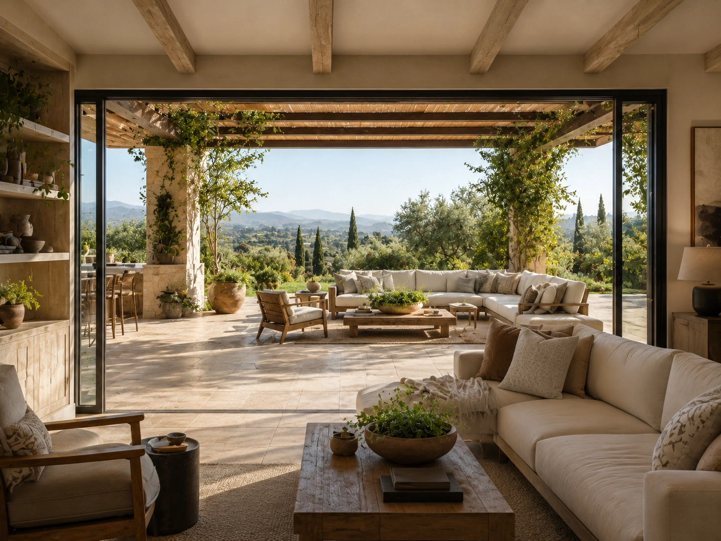 Beautiful outdoor living