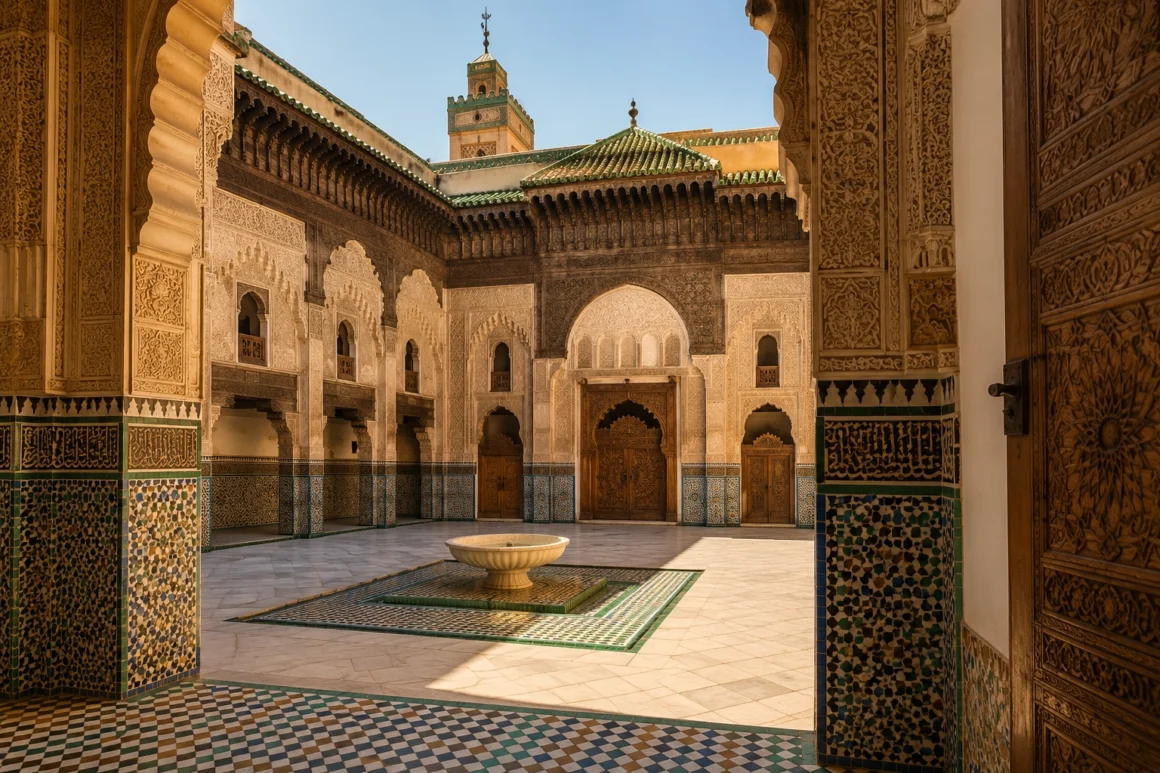 Fez Morocco is a fabulous architectural destination. AI Image by ChatGPT