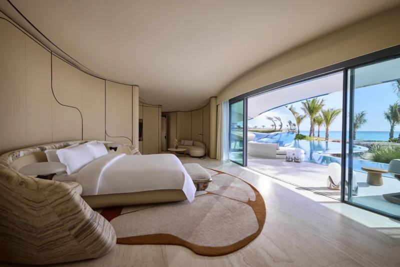 Shebara Resort master bedroom