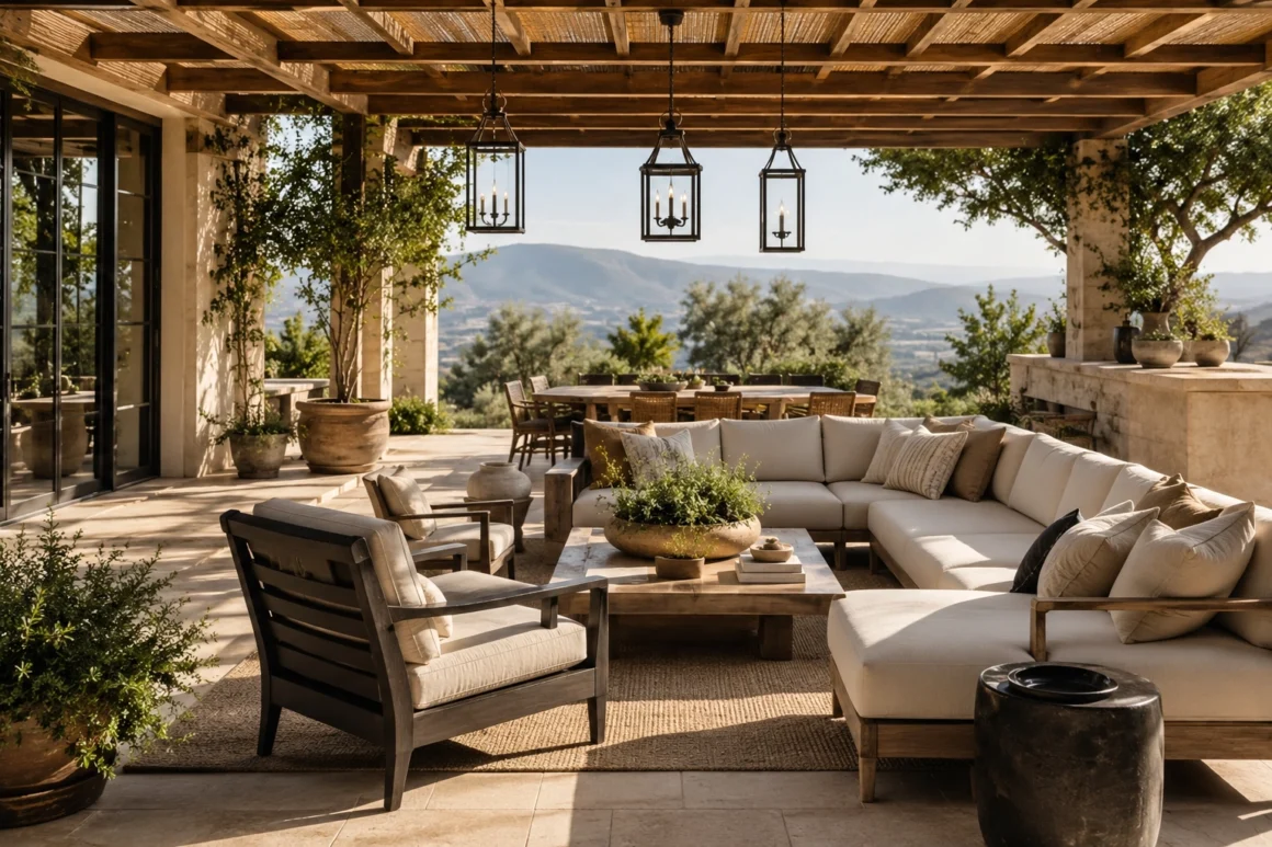 The Perfect Outdoor Room for your home. ChatAI image