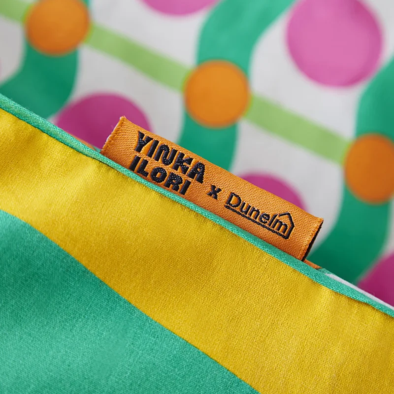 Yinka Ilori Rhythm Qcover Set Dbl Multi Yinka Ilori Rhythm Qcover Set Dbl Multi